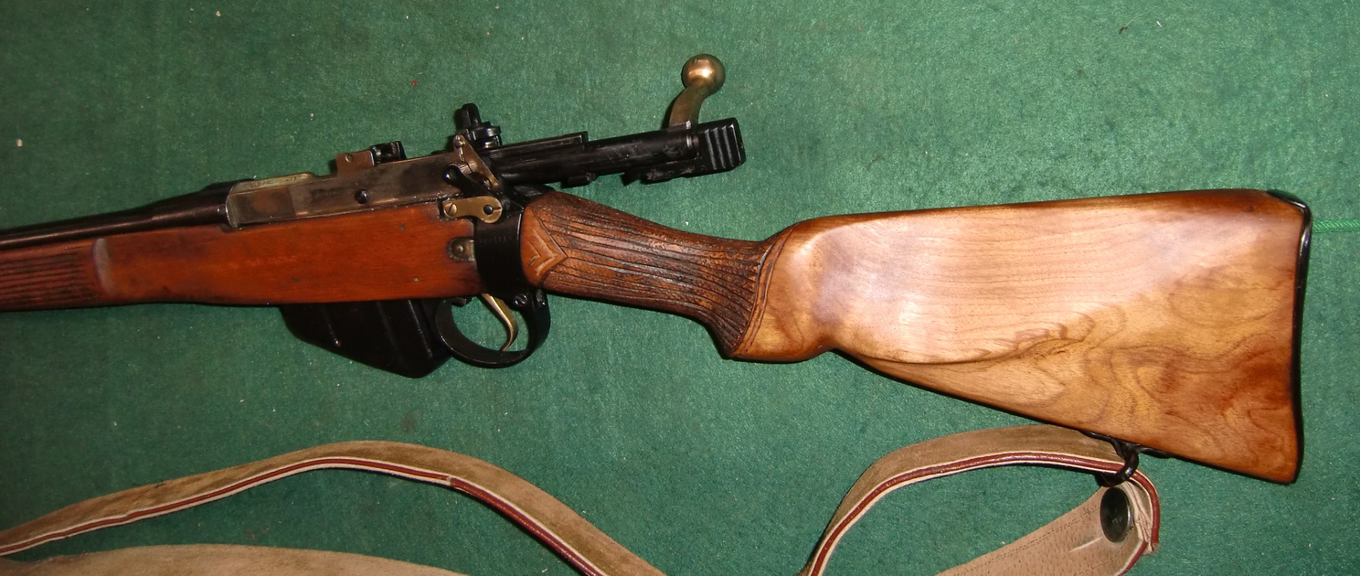 .303Br Enfield No4 MK1 US Property zivil umgeschäftet und "verschönert"zum Preis des Magazin – Bild 3