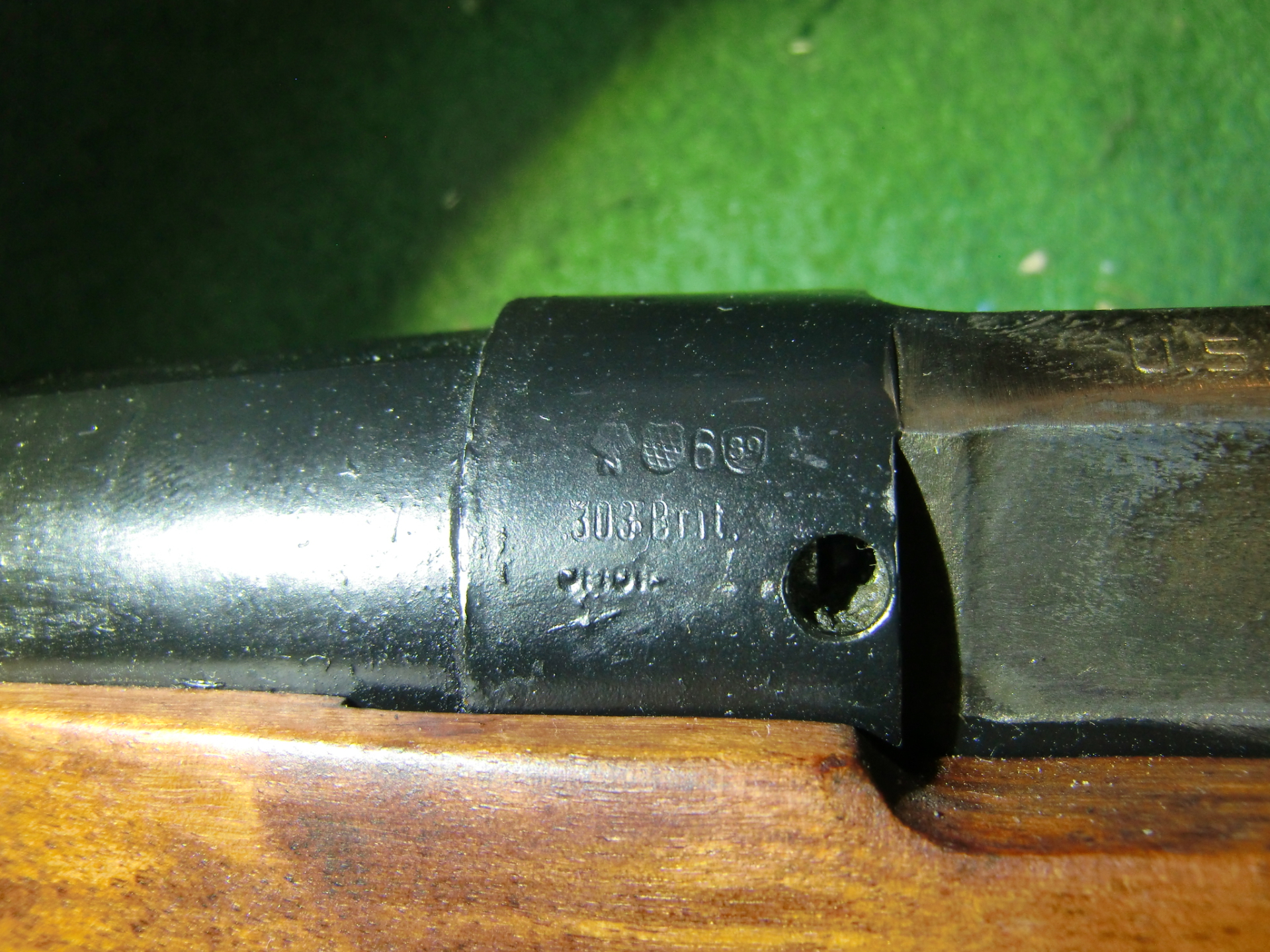 .303Br Enfield No4 MK1 US Property zivil umgeschäftet und "verschönert"zum Preis des Magazin – Bild 6