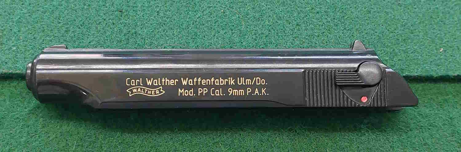 Verschluss (Schlitten) Walther Mod. PPK Kal. 9 mmPAK PTB 502 – Bild 1
