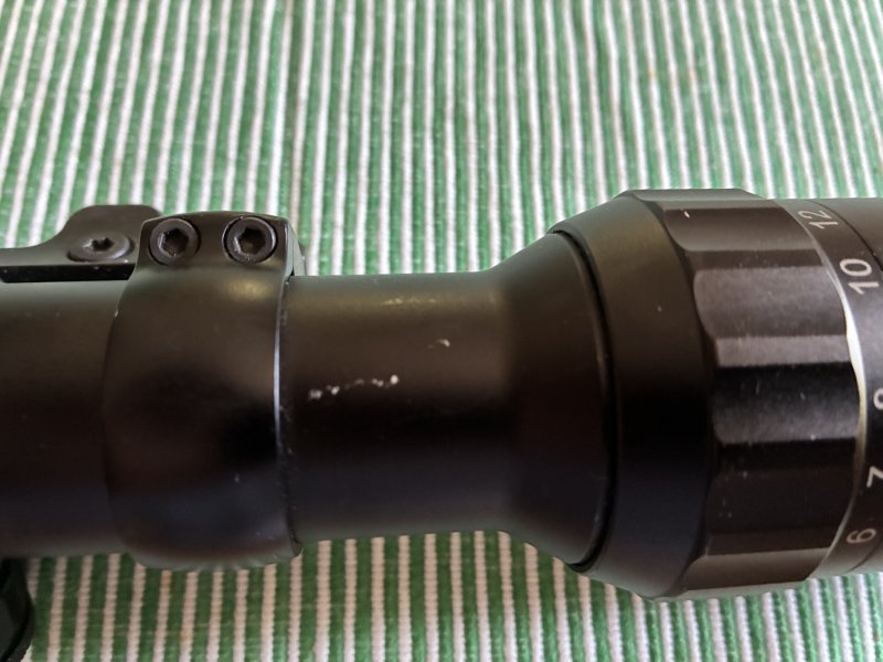 OLIVON 3-12x56 Zielfernrohr m. Leuchtpunkt - inkl Blaser Sattelmontage f. R8, R93 etc. – Bild 3