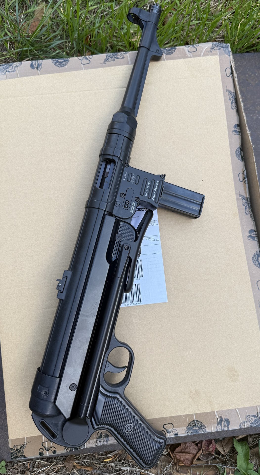 GSG Selbstladebüchse MP40 Kaliber 9mm Luger NEU ! – Bild 2