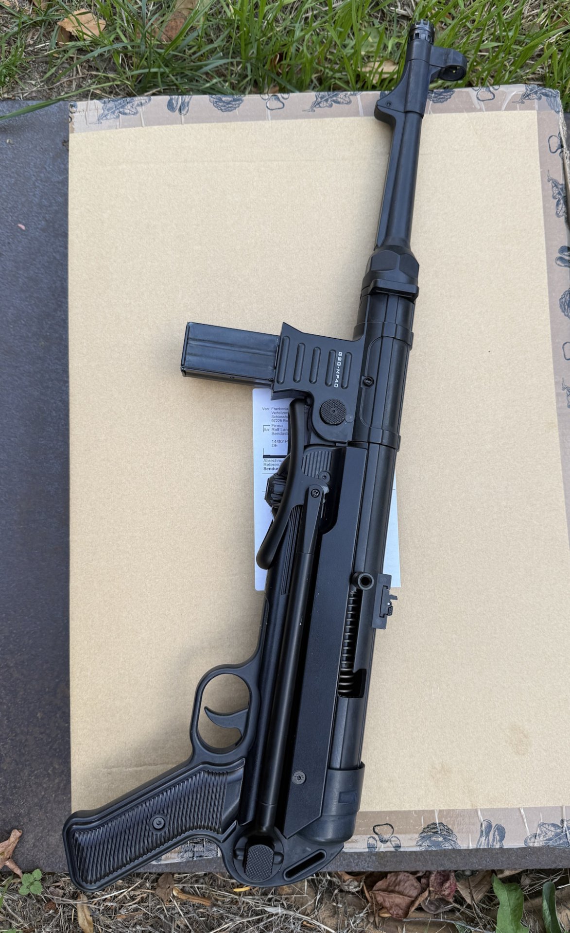GSG Selbstladebüchse MP40 Kaliber 9mm Luger NEU ! – Bild 1