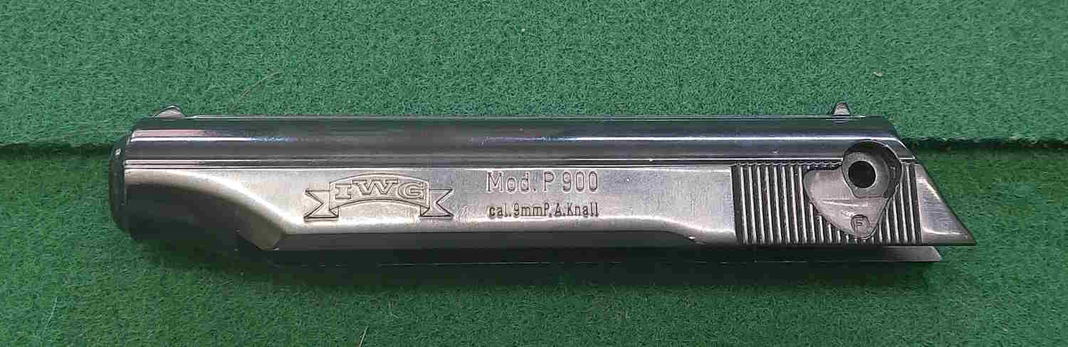 Verschluss (Schlitten Leer) IWG Mod. P900 Kal. 9mm PAK PTB: 660 – Bild 1