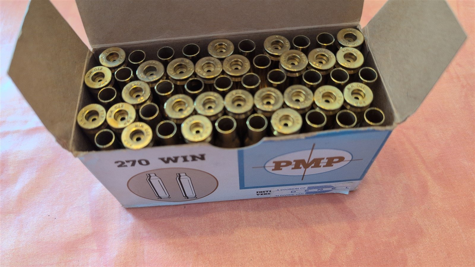 50 PMP Neuhülsen .270 Win – Bild 1
