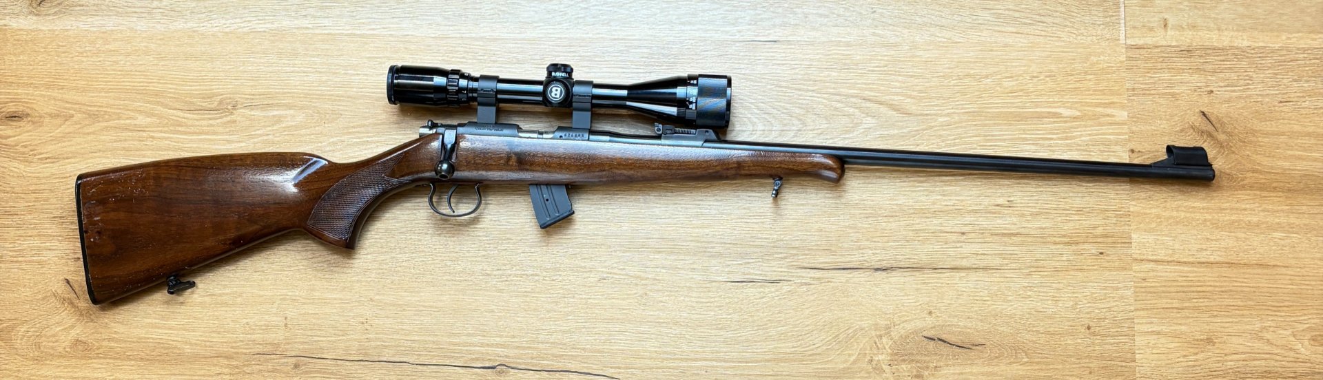KK-Repetierbüchse CZ ZKM 452 inkl. Zielfernrohr Bushnell Sportview 4-12x ++ SEHR GUT ++ – Bild 1