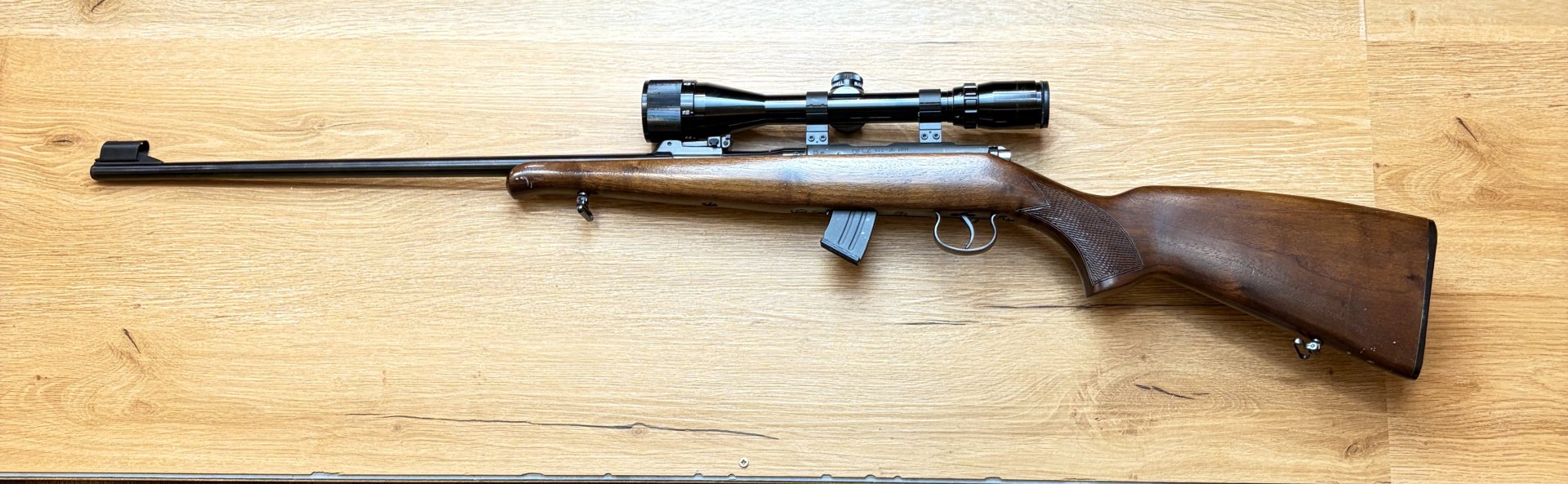 KK-Repetierbüchse CZ ZKM 452 inkl. Zielfernrohr Bushnell Sportview 4-12x ++ SEHR GUT ++ – Bild 3