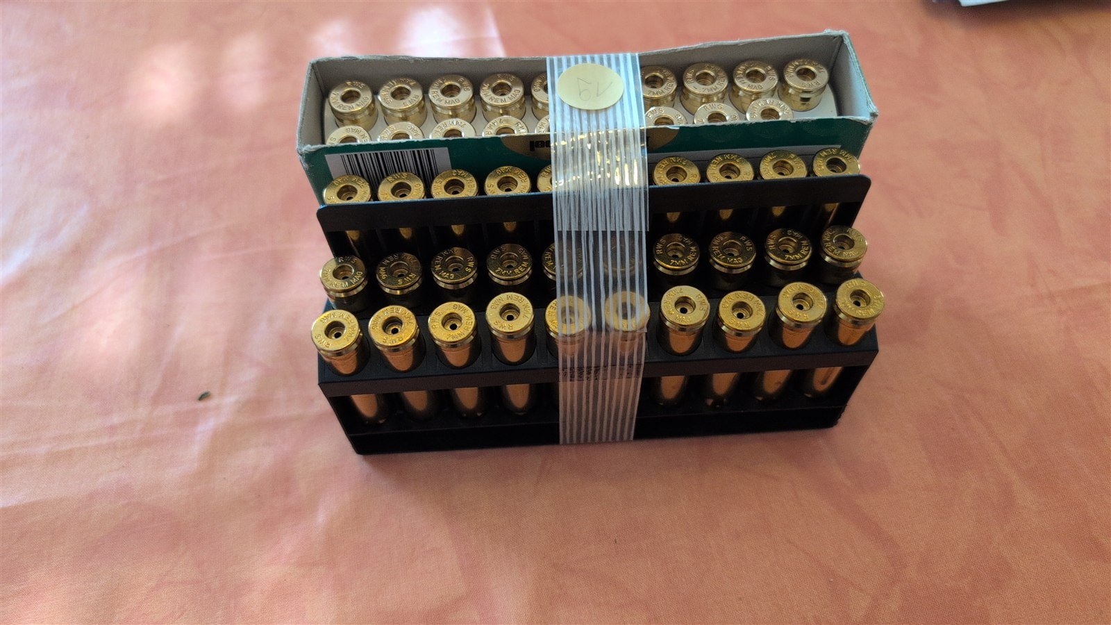 49 RWS Hülsen 7 mm Rem. Mag. 1x verfeuert – Bild 1