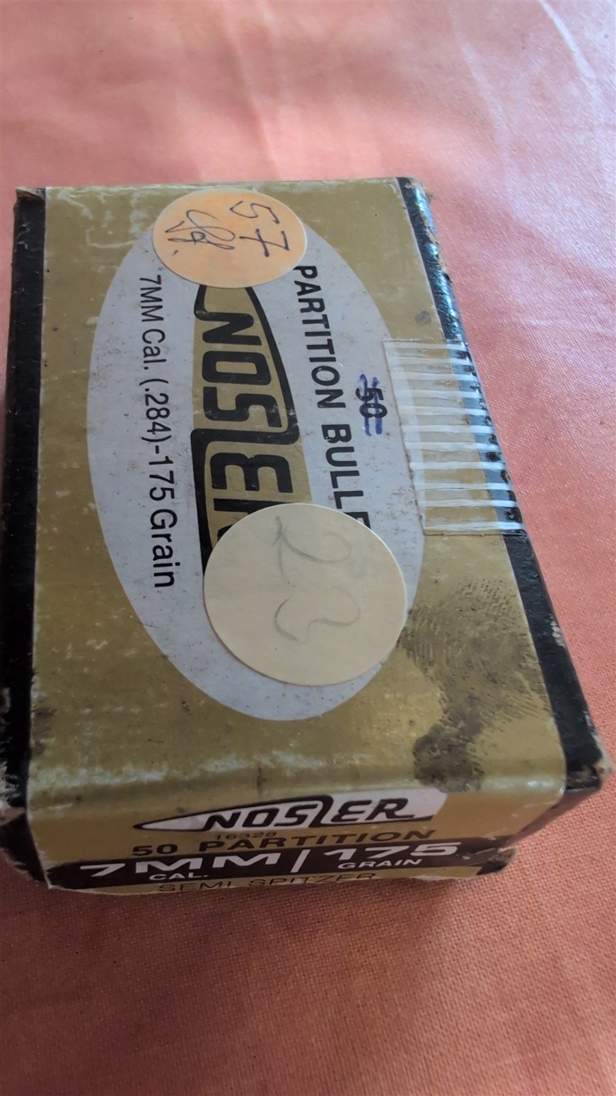 57 Nosler Partition Geschosse 7 mm / 175 gr – Bild 1