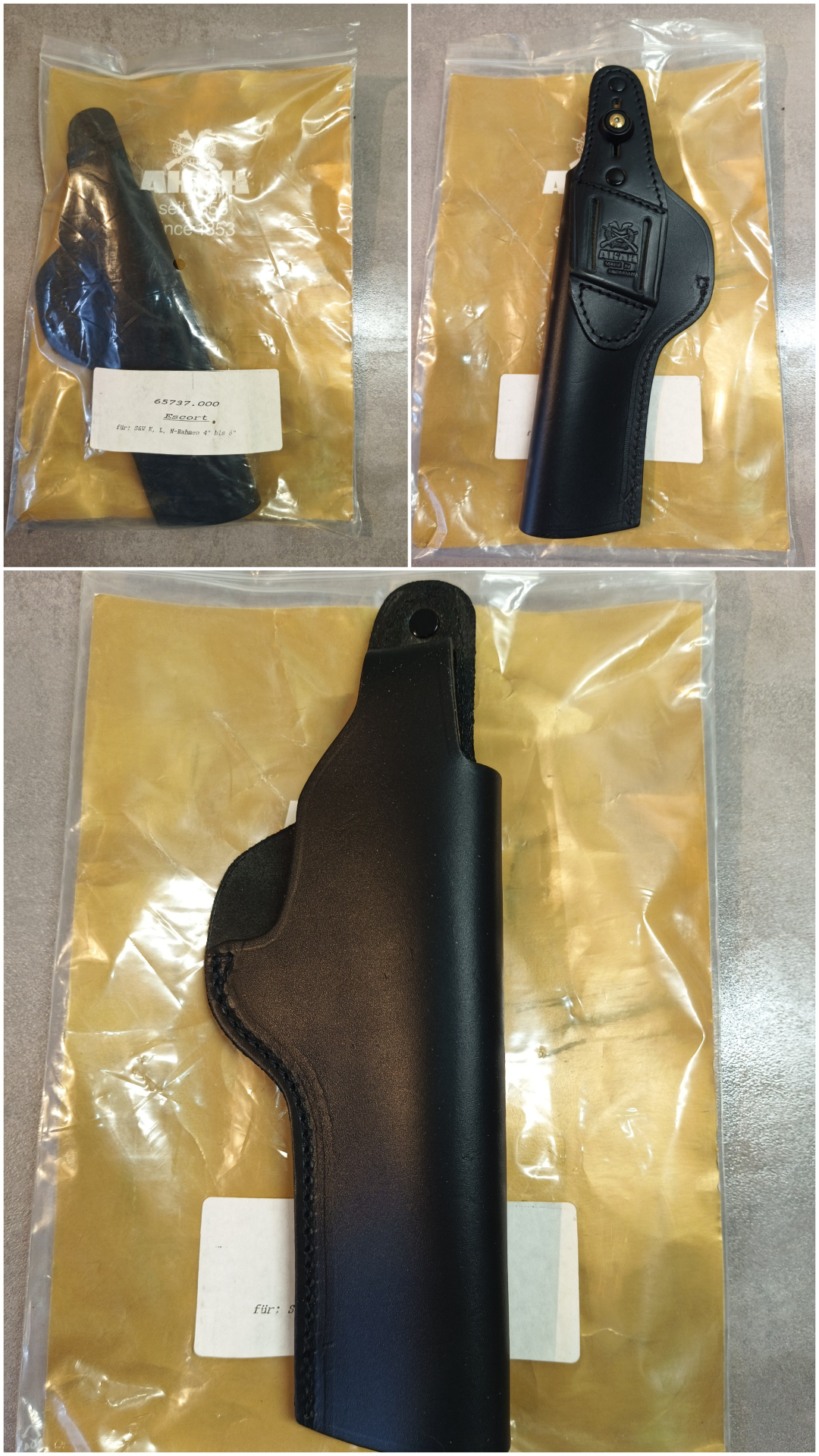 Akah Holster für S&W - K, L , N Rahmen neuwertig – Bild 2