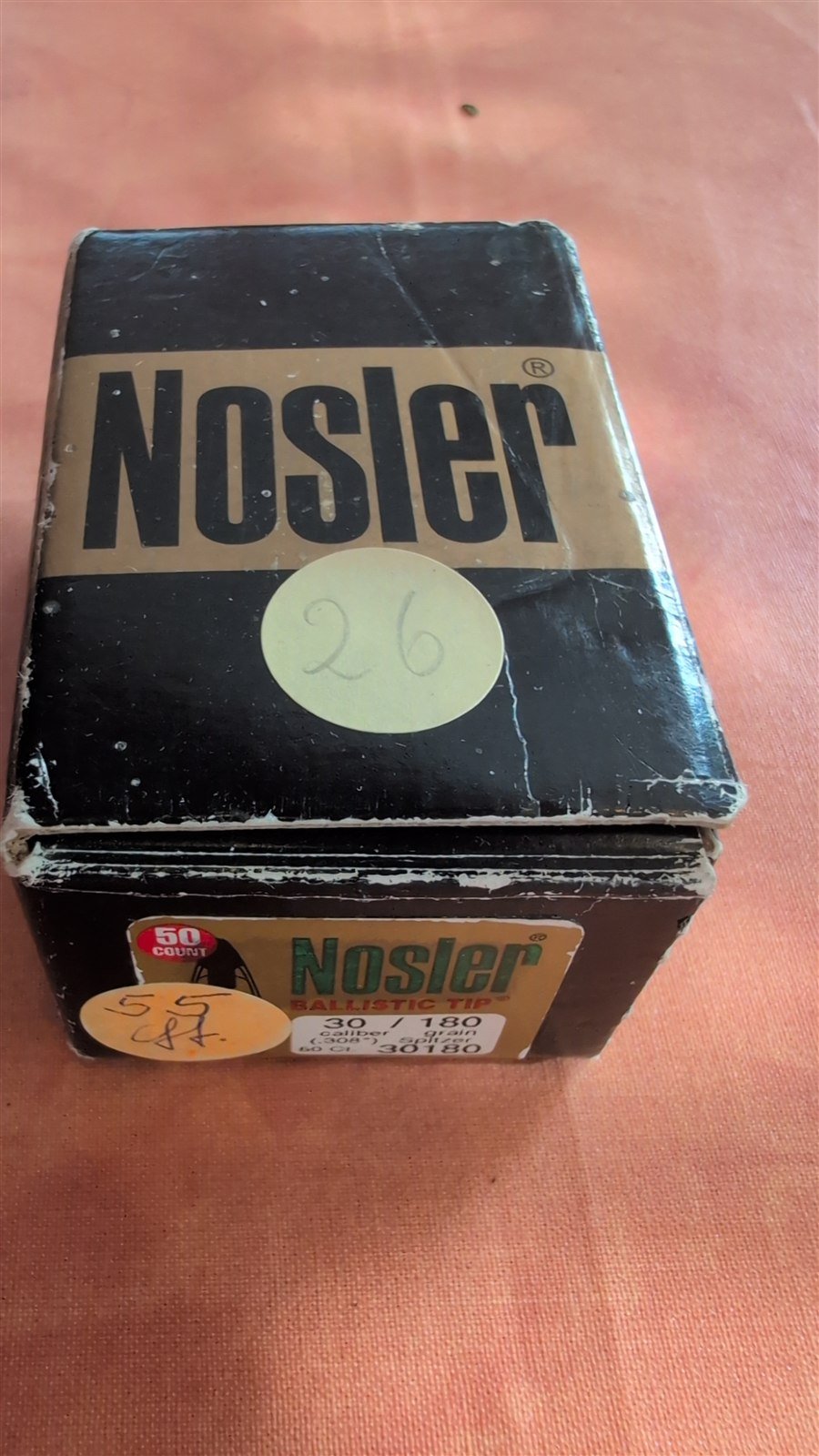 55 Nosler Ballistic Tip Geschosse .30 / 180 gr – Bild 1
