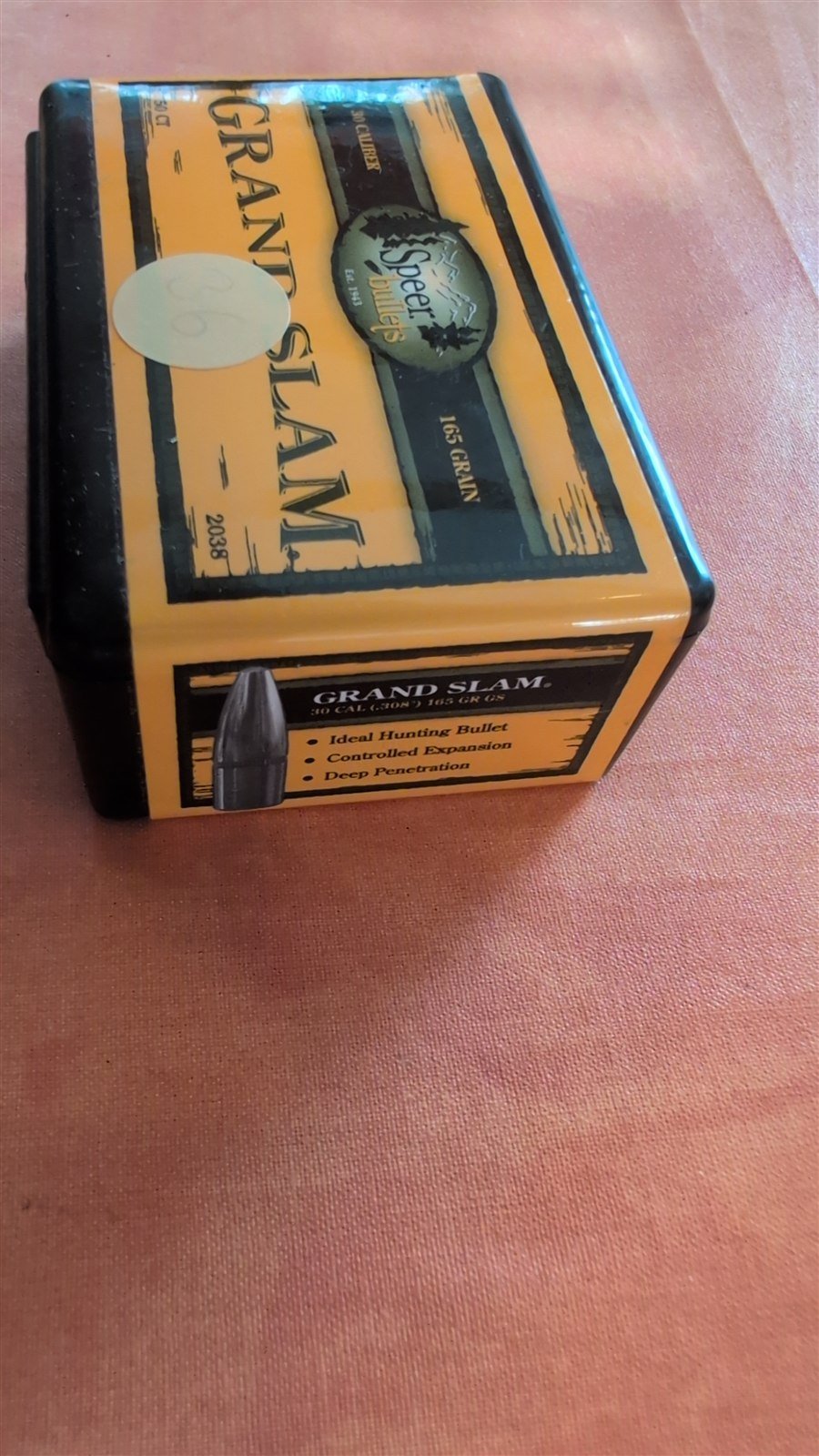50 Speer Grand Slam Geschosse .30 / 165 gr OVP – Bild 1