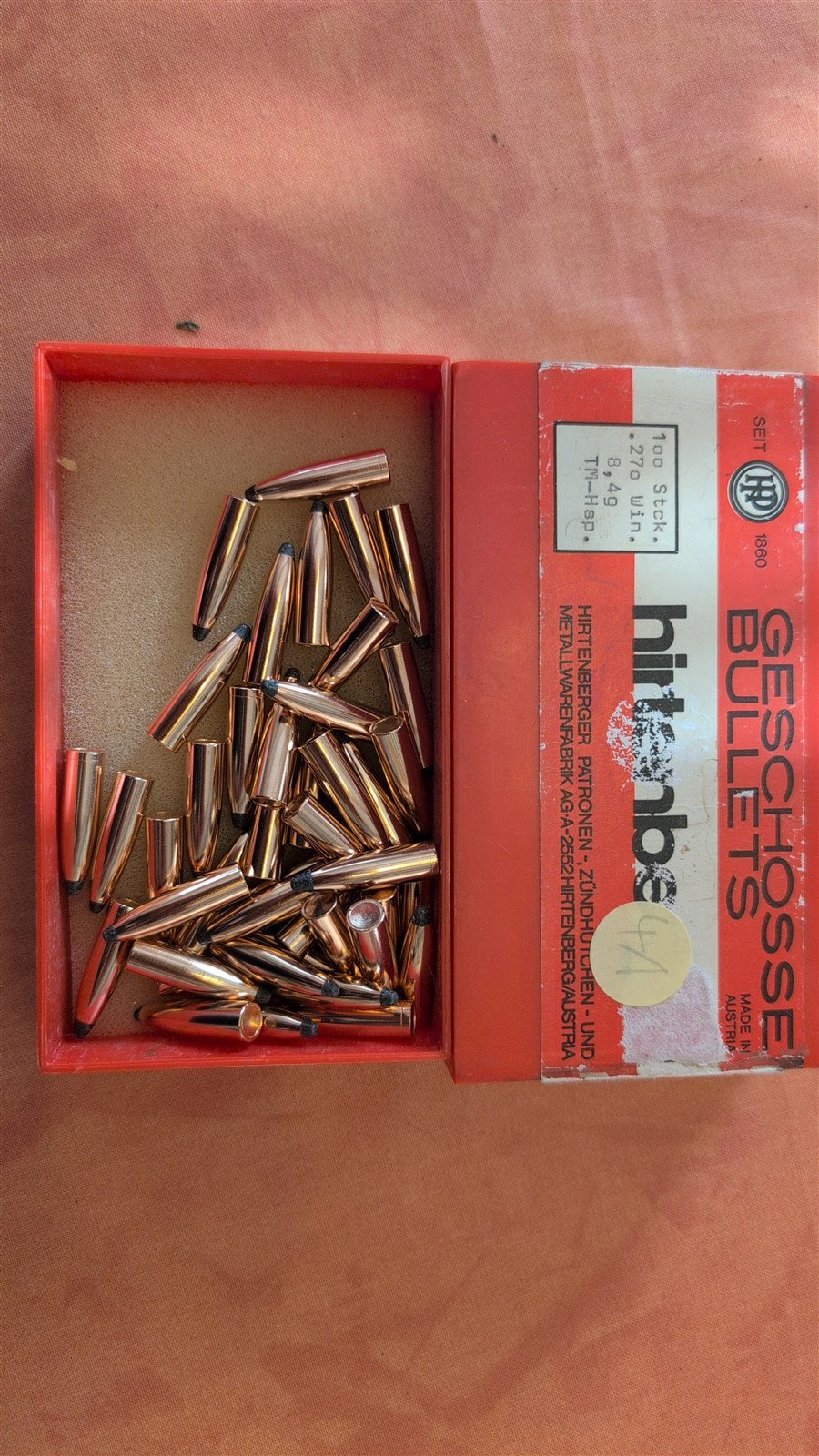 Hirtenberger TLM Geschosse, Kal. .270 Win., 140 gr., 30 Stück. – Bild 1