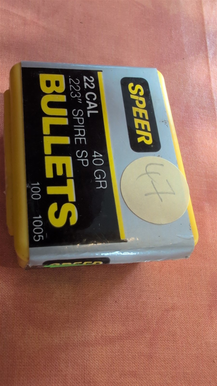 85 Speer Spire SP Geschosse .223 / 40 gr – Bild 1