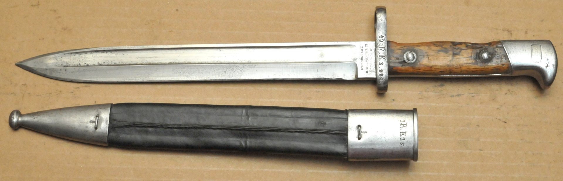 Preussisches 71/84 Bajonett Nr 4 – Bild 2
