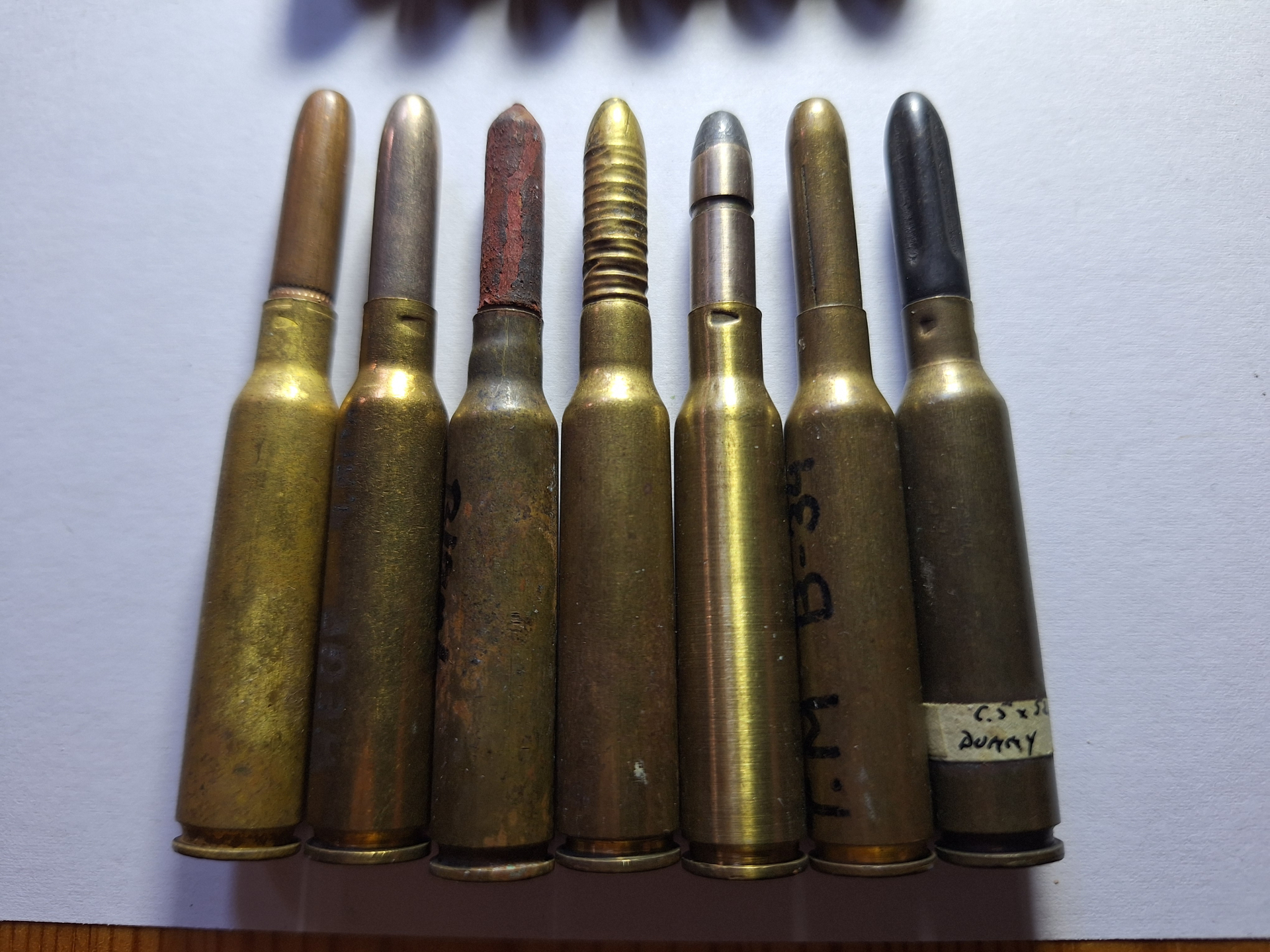 Konvolut2 6,5mm Carcano Sammlerpatronen – Bild 1
