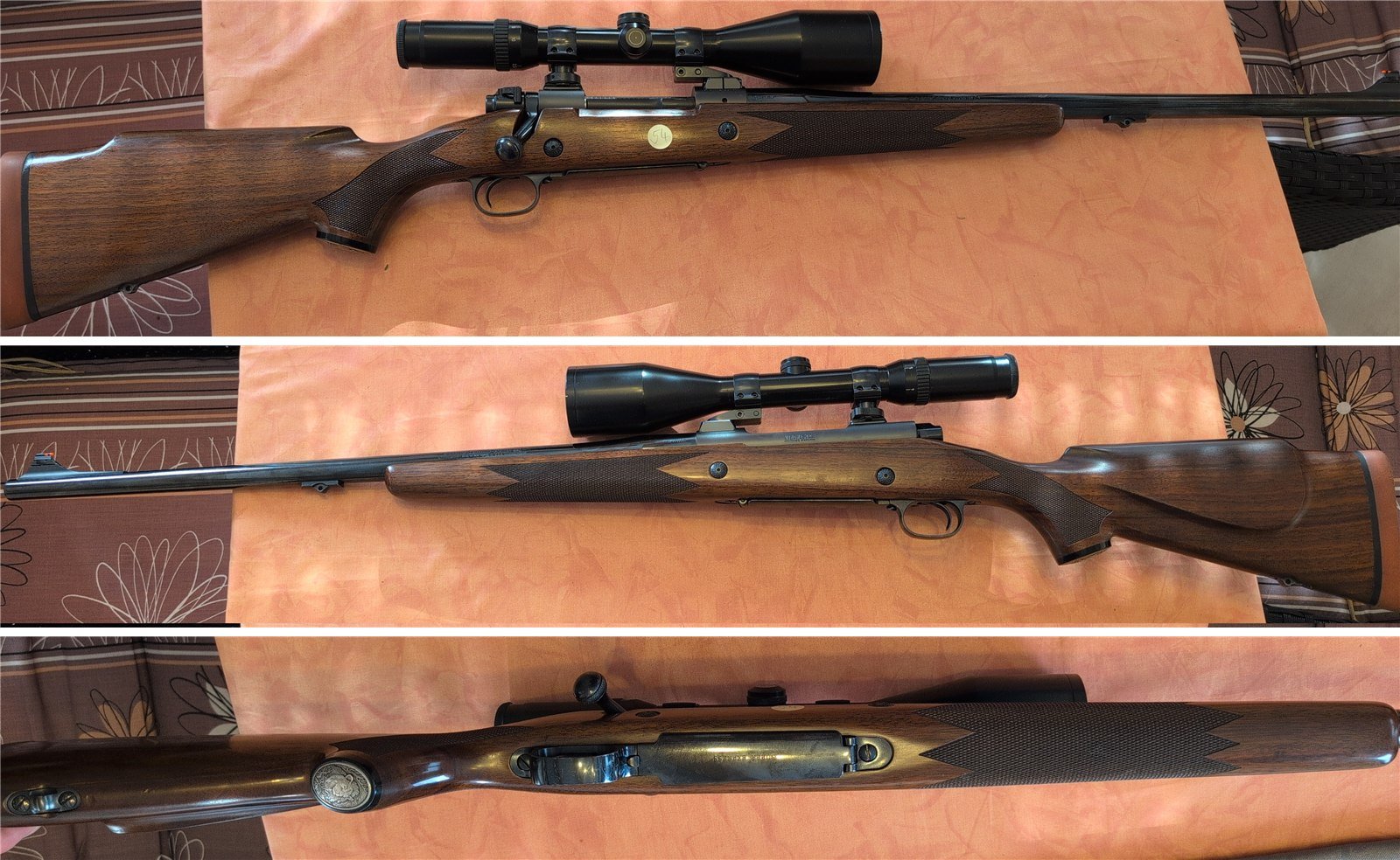 Winchester Mod. 70 Classic Super Express .375 H&H mit S&B 2,5-10x56 – Bild 1