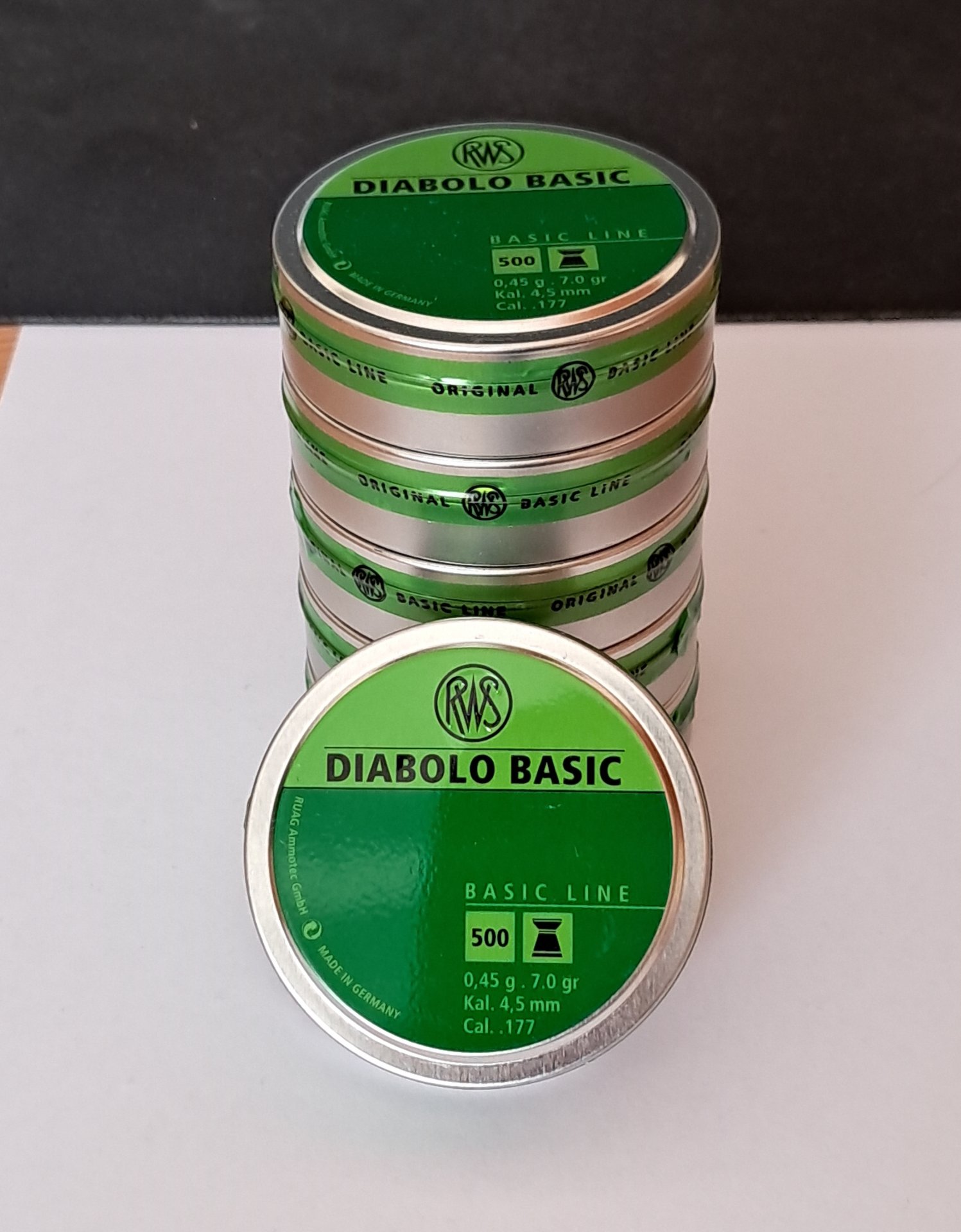 RWS Diabolo Basic Line 6x500 Schuss – Bild 1