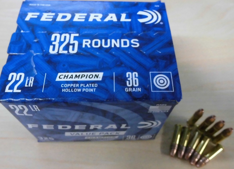 Munition Federal 22lr HP copper HV – Bild 1