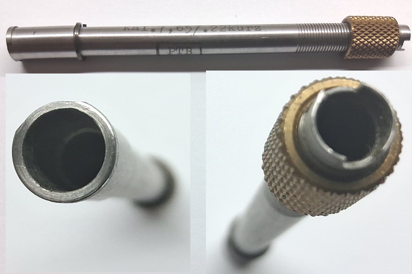 Lothar Walther Einstecklauf .22kurz für Walther PPK (7,65mm) Top-Zustand PTB 264 – Bild 1