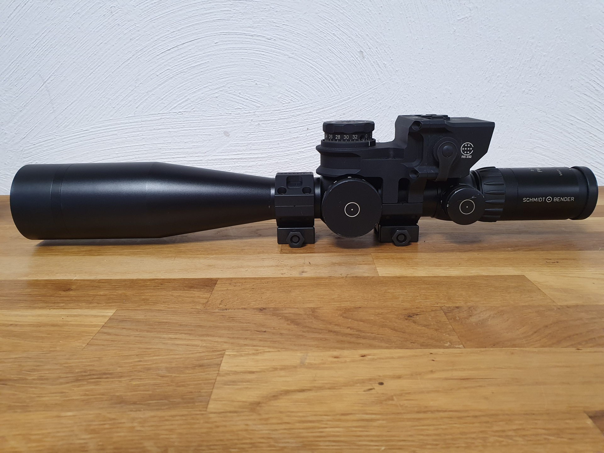 Schmidt und Bender Zielfernrohr PMII-2 / 5-25x56 mit Barrett BORS Ballistikrechner – Bild 1