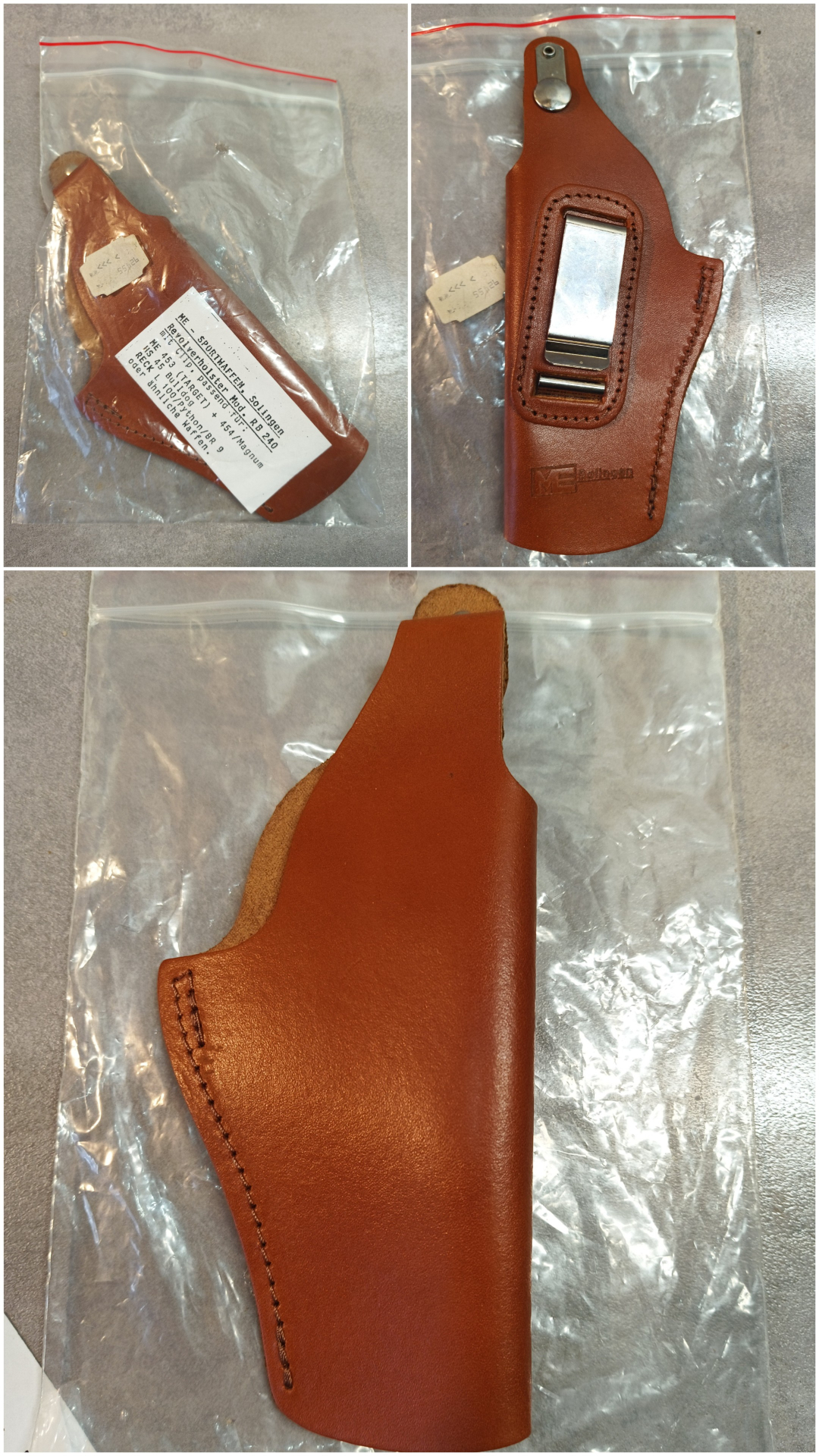 ME- Sportwaffen Solingen Revolverholster Mod. RB240 – Bild 3