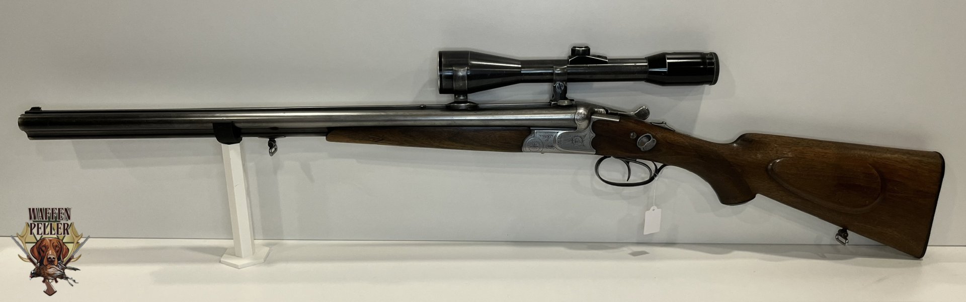 Drilling Sportwaffen Suhl Modell Fortuna – Kal. 6,5x57R & 16/70 –inkl. Krieghoff Einstecklauf .22lr – Bild 1