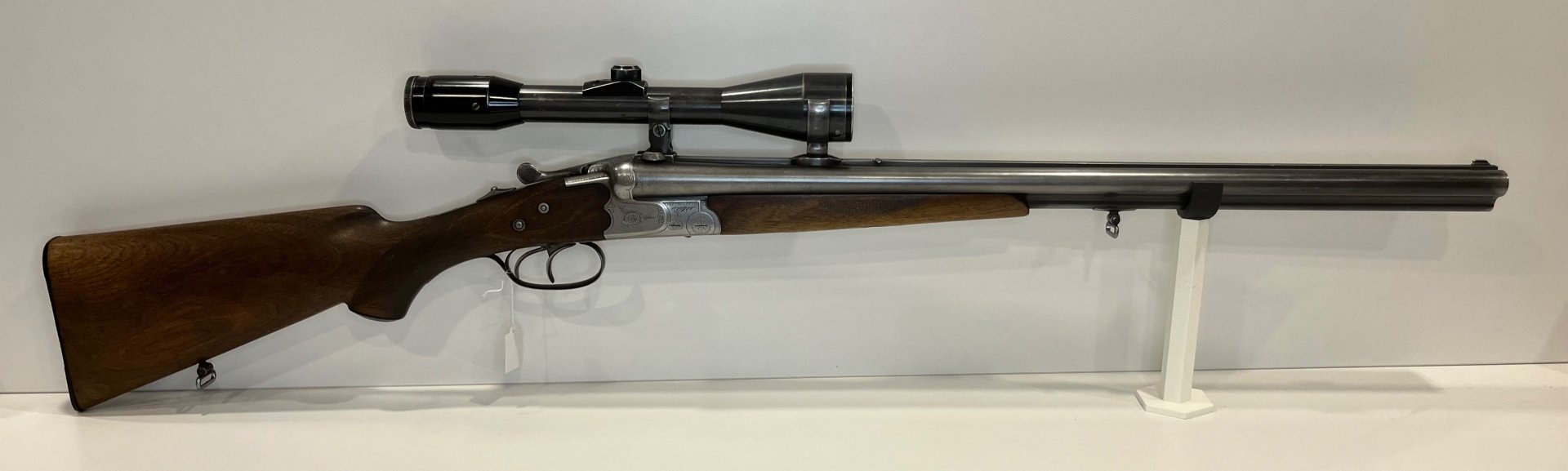 Drilling Sportwaffen Suhl Modell Fortuna – Kal. 6,5x57R & 16/70 –inkl. Krieghoff Einstecklauf .22lr – Bild 2
