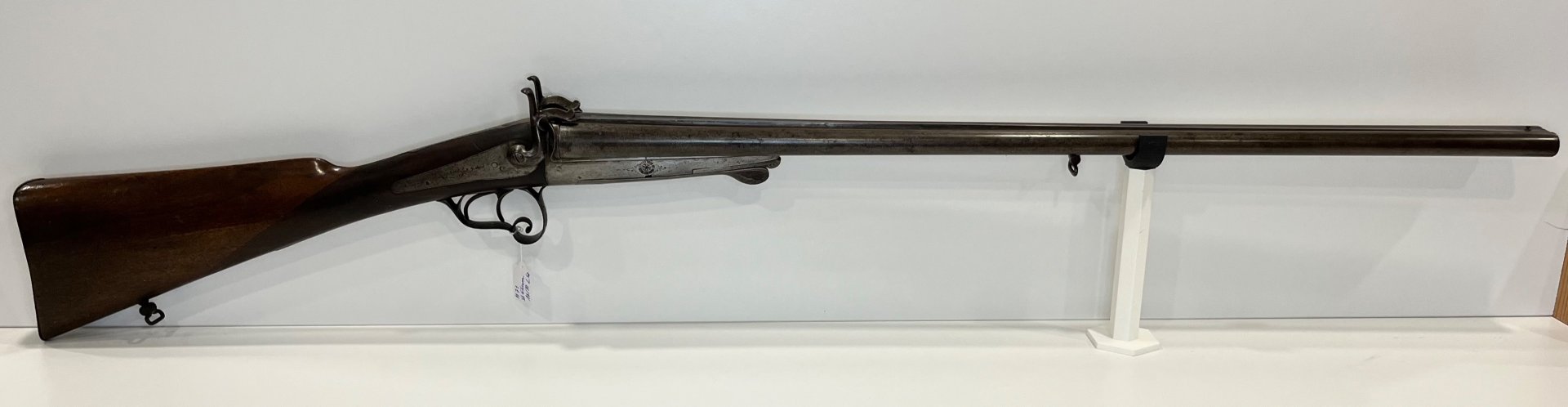 Historische Lefaucheux-Hahndoppelflinte – Saint-Étienne – Kaliber 16 (Stiftfeuer) – ca. 1880 – Bild 2