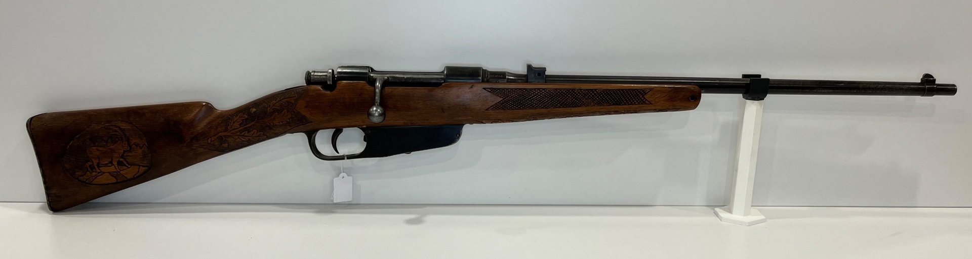 Jagdlich umgebauter Carcano Mod. 1891/38 (R.E. Terni 1940) – Kaliber 6,5x52 Carcano – Bild 2