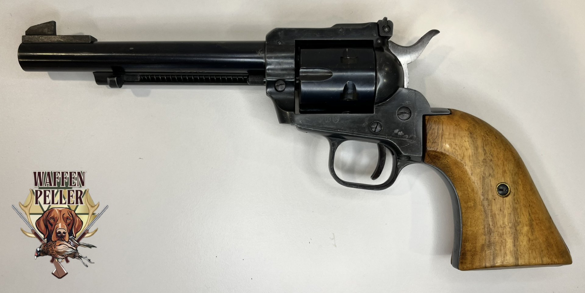 Revolver H. Schmidt Ostheim Mod. 21 – Kal. .22 Win. Mag. | Single Action Westernrevolver – Bild 1
