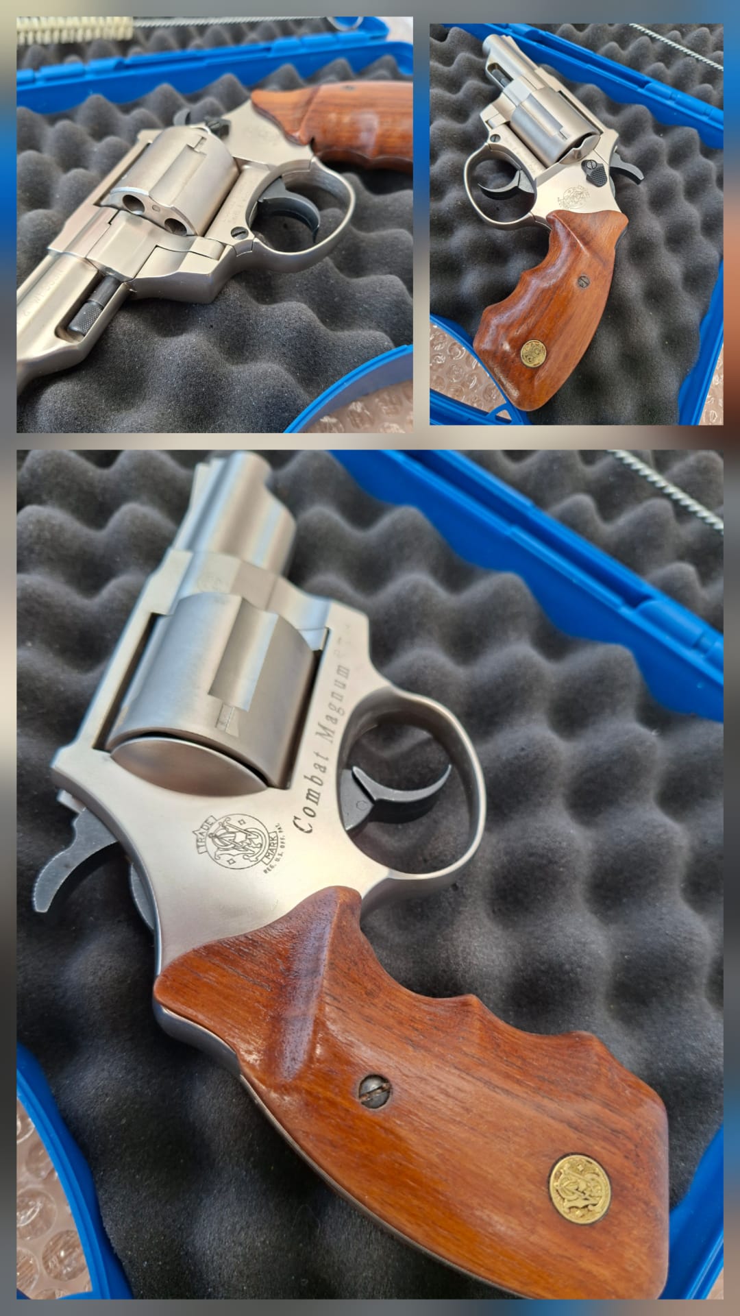 Schreckschussrevolver cal. 45 short Smith &Wess Combat Magnumon by Unmarex – Bild 1