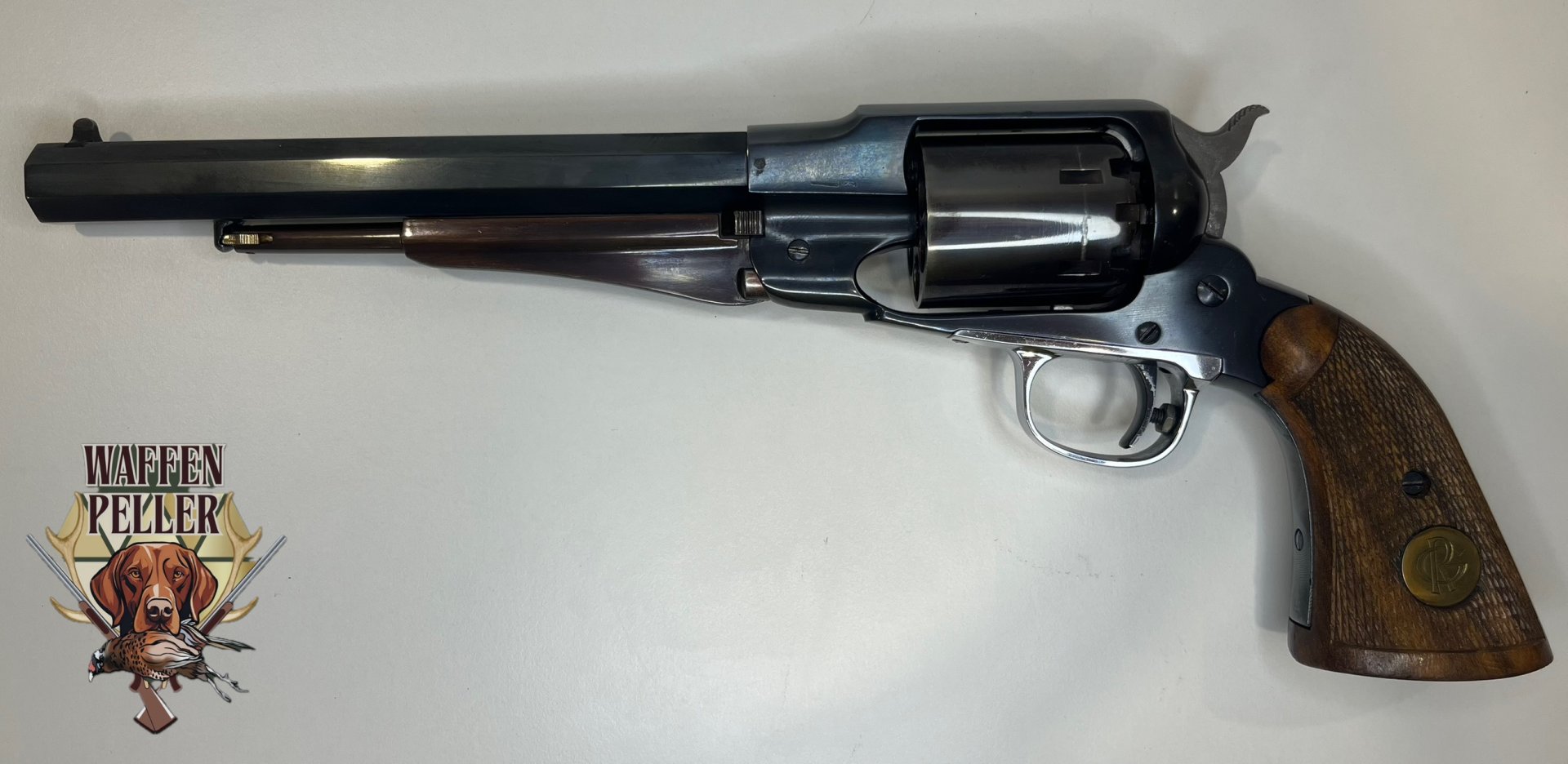 Hege-Uberti Remington 1858 New Army – Cal. .44 (Frühes Modell 1969 / Match) – Bild 1