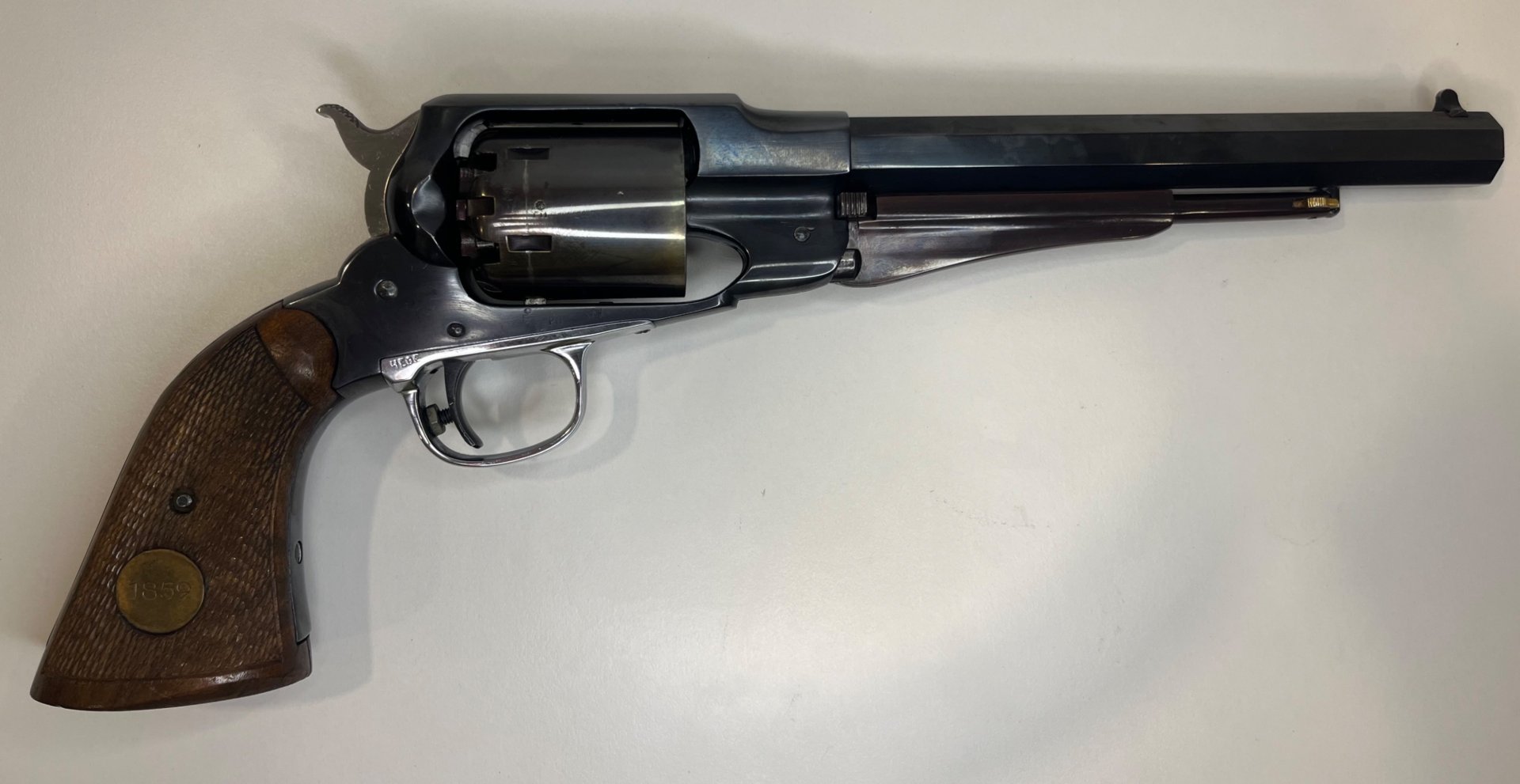 Hege-Uberti Remington 1858 New Army – Cal. .44 (Frühes Modell 1969 / Match) – Bild 2