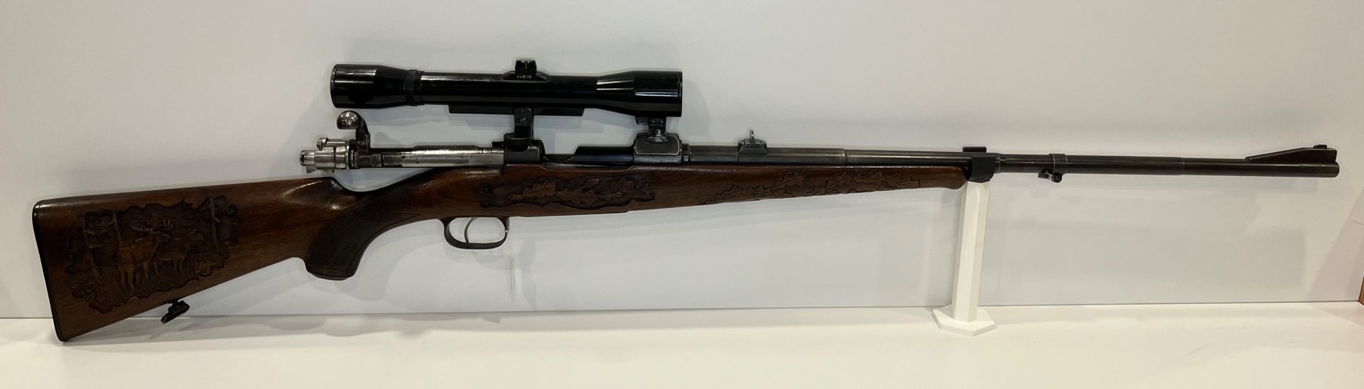 Repetierbüchse Mauser 98 – Kal. 8x57 JS – Frischer CIP-Beschuss (08/26) – Zielfernrohr 4x36 Abs. 1 – Bild 2
