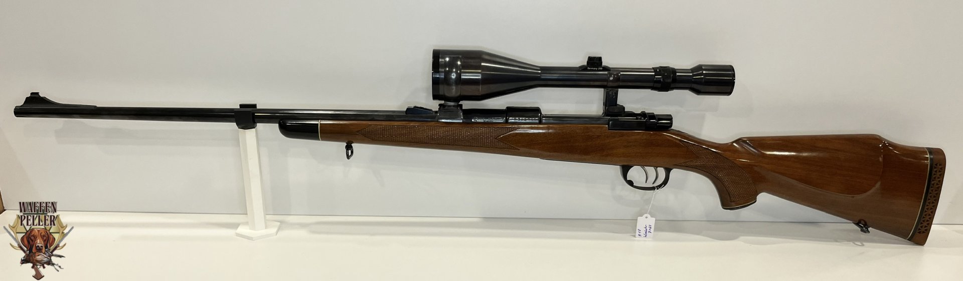 Parker-Hale Safari Repetierbüchse Kal. 7x64 – Zastava M70 System – EAW Schwenkmontage – 8x56 – Bild 1