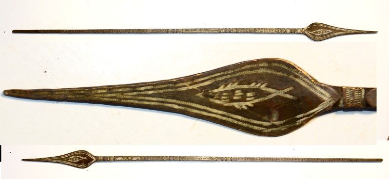 kleiner Spieß, Messing, Afrika – image 1