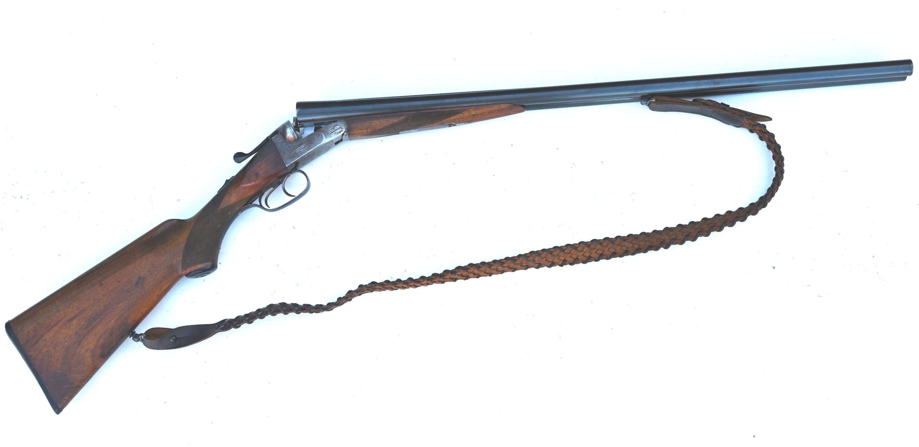 Flinte Jagdgewehr Doppelflinte Querflinte Sauer & Sohn Kal. 12/70, Bj. 1953 – Bild 2