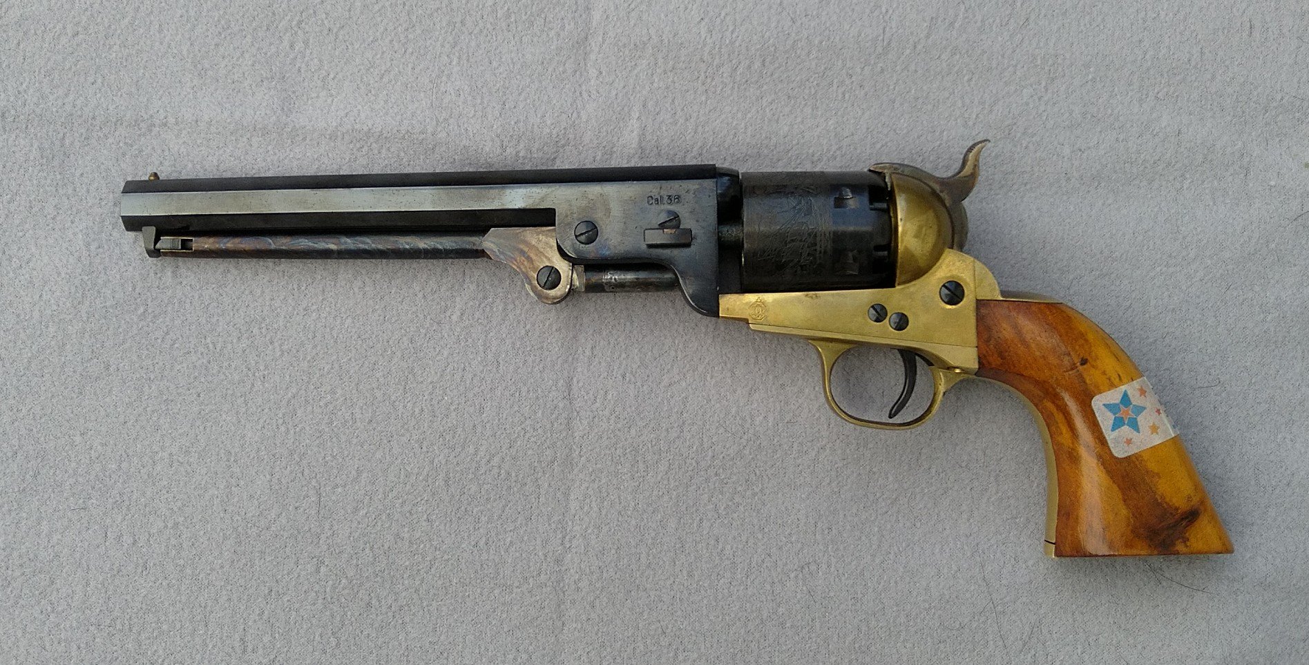 Schwarzpulver Revolver Navy 1951 – Bild 1