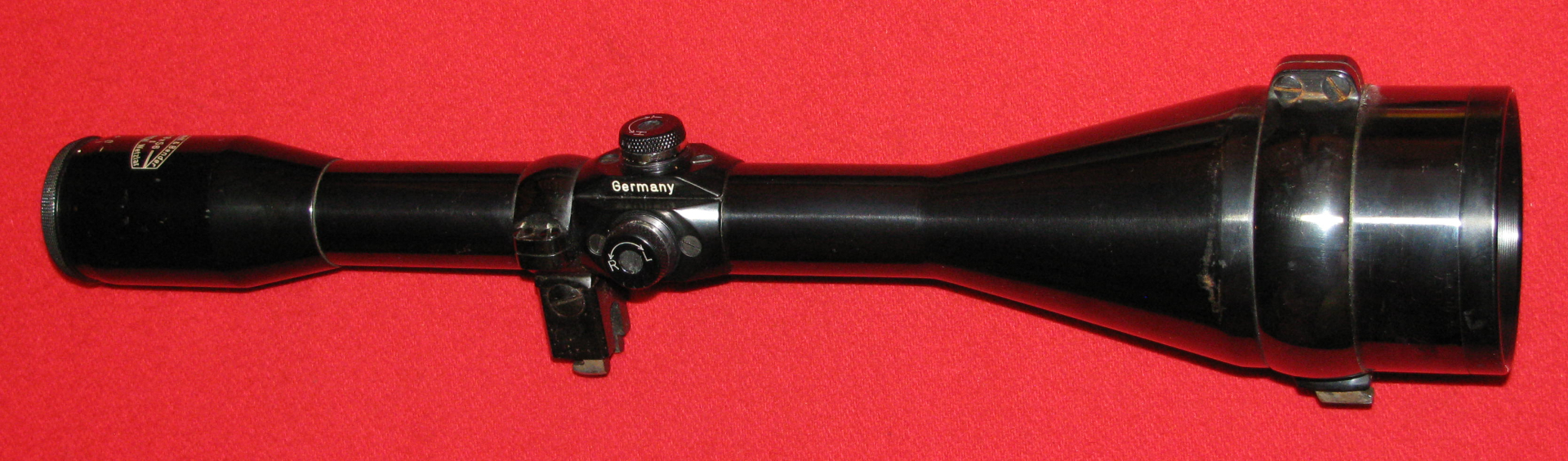 ZF / Zielfernrohr / Stahlglas , ein Schmidt & Bender 8 x 56 mit dem Absehen 1 – Bild 4