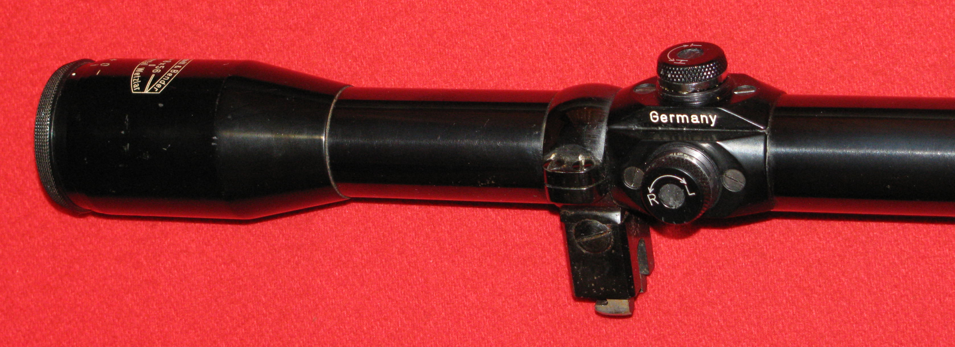 ZF / Zielfernrohr / Stahlglas , ein Schmidt & Bender 8 x 56 mit dem Absehen 1 – Bild 5