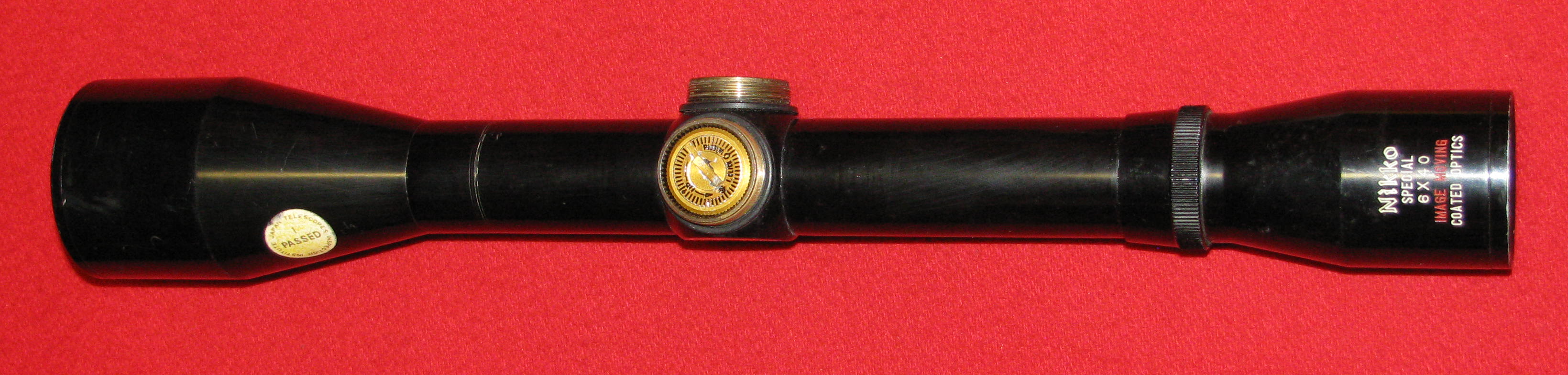 ZF / Zielfernrohr, ein Nikko 6 x 40 SPECIAL mit dem Absehen 1 – Bild 2