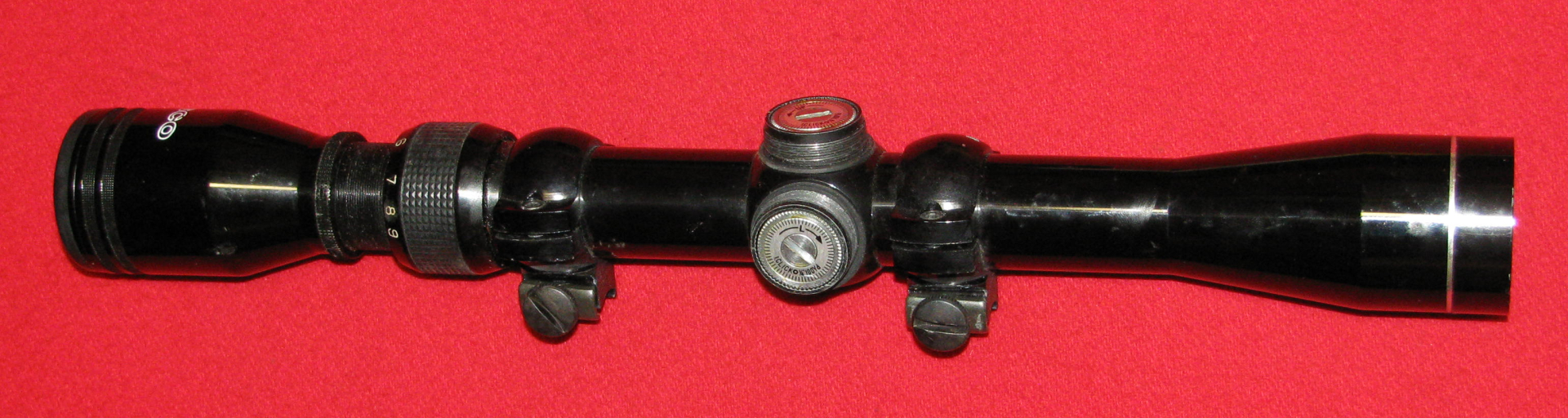 ZF / Zielfernrohr, ein tasco 3 - 9 x 32 mit dem Absehen Duplex und 10 / 11mm Montage – Bild 4