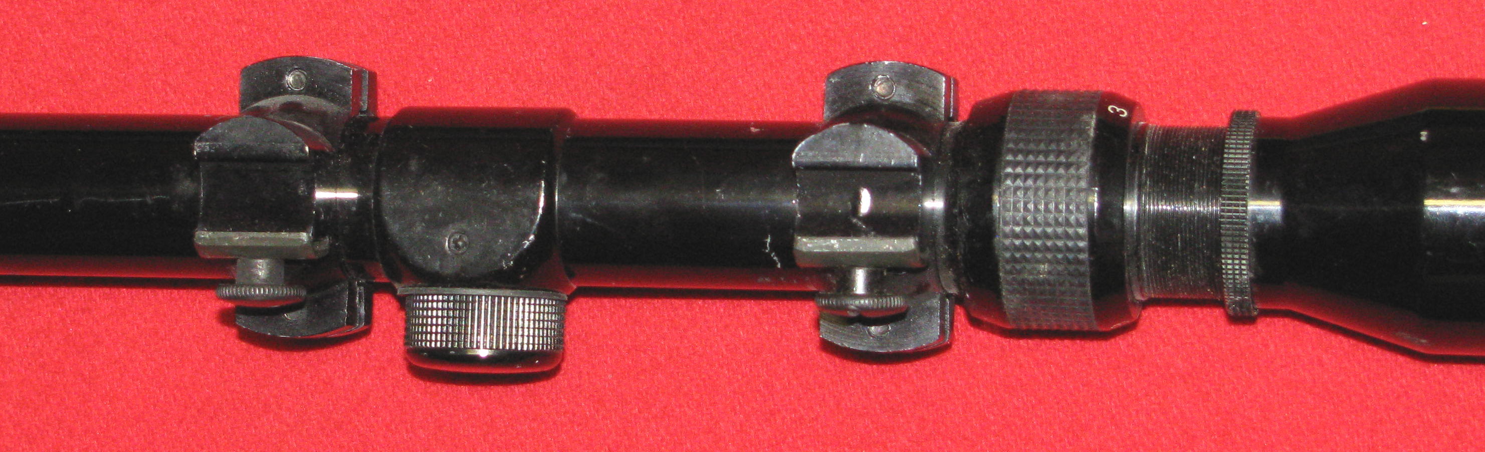 ZF / Zielfernrohr, ein tasco 3 - 9 x 32 mit dem Absehen Duplex und 10 / 11mm Montage – Bild 5