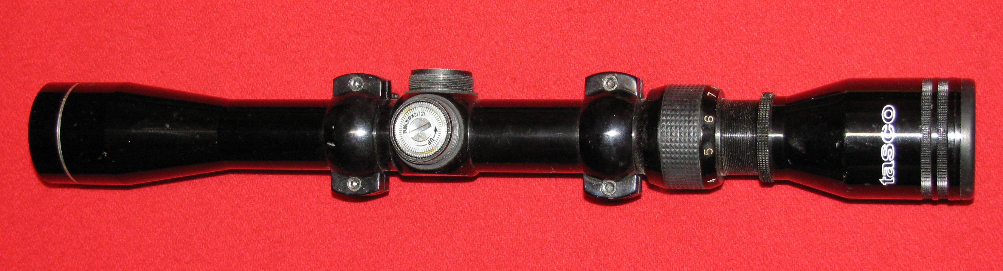 ZF / Zielfernrohr, ein tasco 3 - 9 x 32 mit dem Absehen Duplex und 10 / 11mm Montage – Bild 2