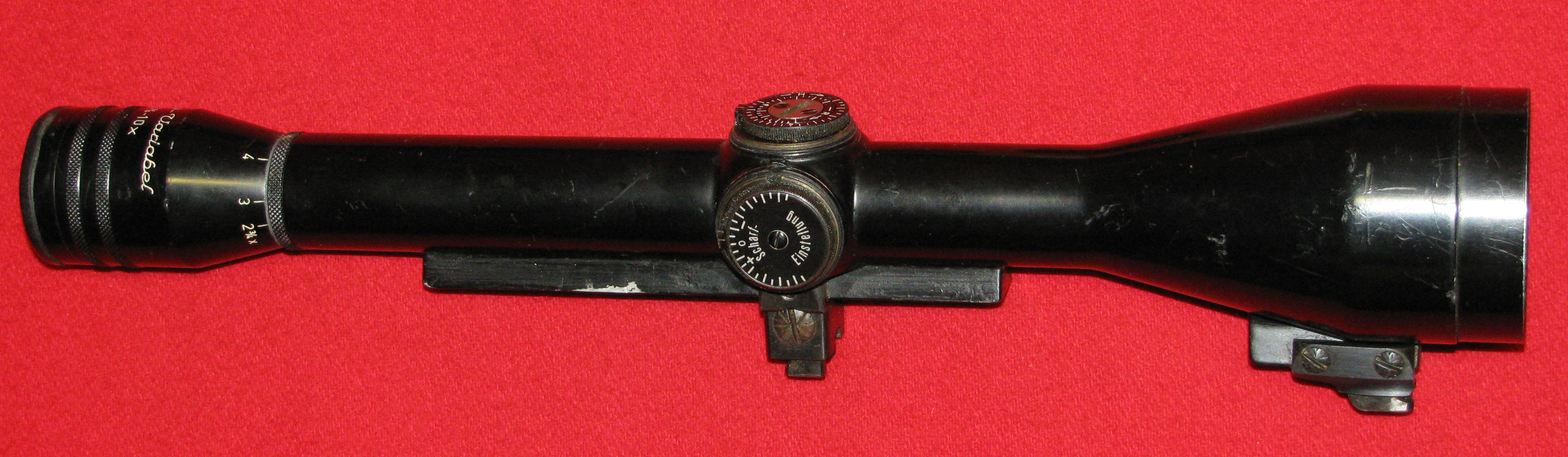 ZF / Zielfernrohr, ein HERTEL & REUSS OPTIK KASSEL Macro - Variabel 2 3/4 - 10x mit dem Absehen 1 – Bild 4
