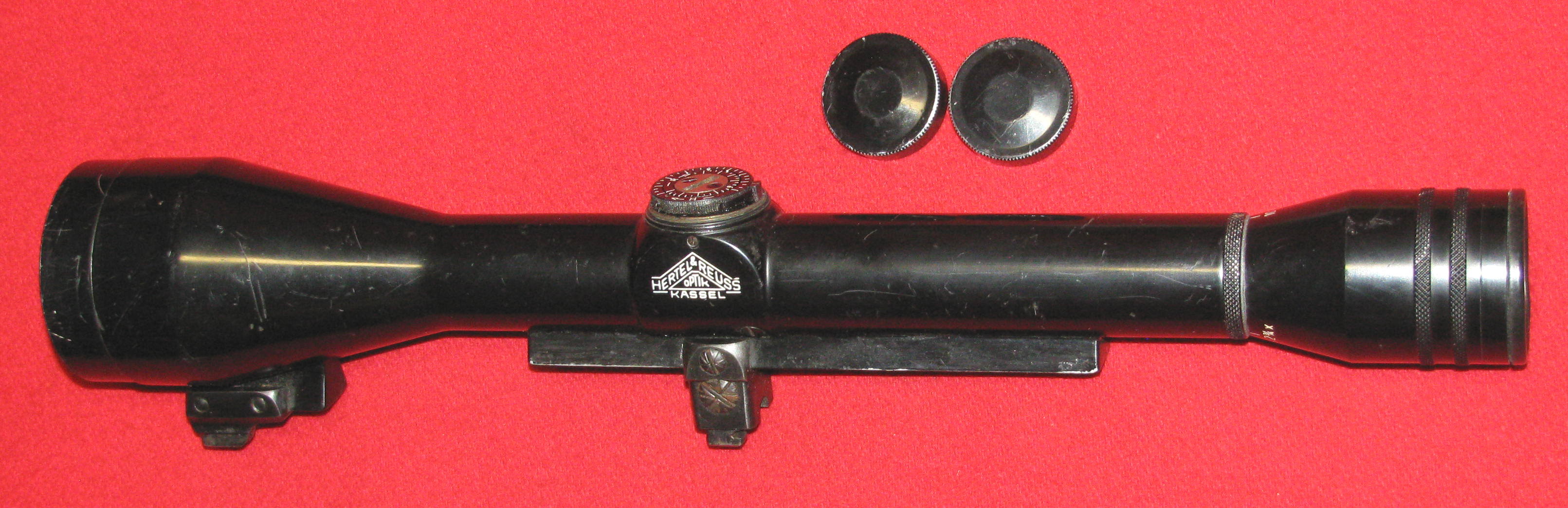 ZF / Zielfernrohr, ein HERTEL & REUSS OPTIK KASSEL Macro - Variabel 2 3/4 - 10x mit dem Absehen 1 – Bild 1