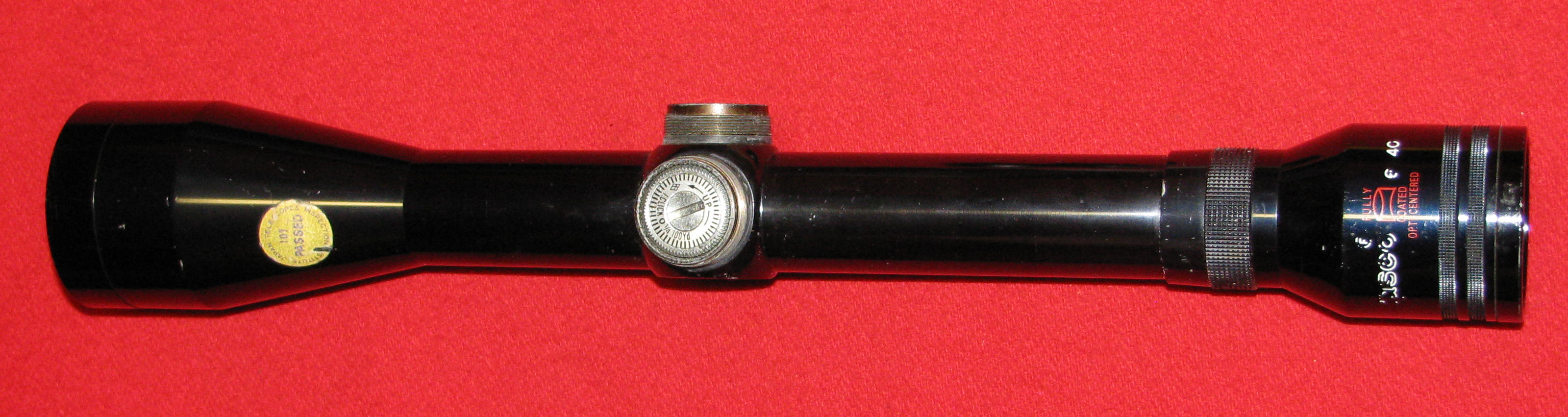 ZF / Zielfernrohr, ein tasco 6 x 40 mit dem Absehen Duplex – Bild 2