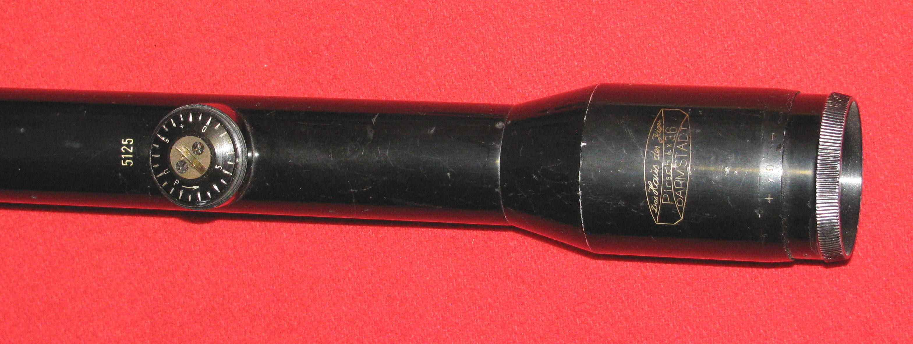 ZF / Zielfernrohr, ein M.S.W. Wetzlar 4 x 36 mit dem Absehen 1 – Bild 3