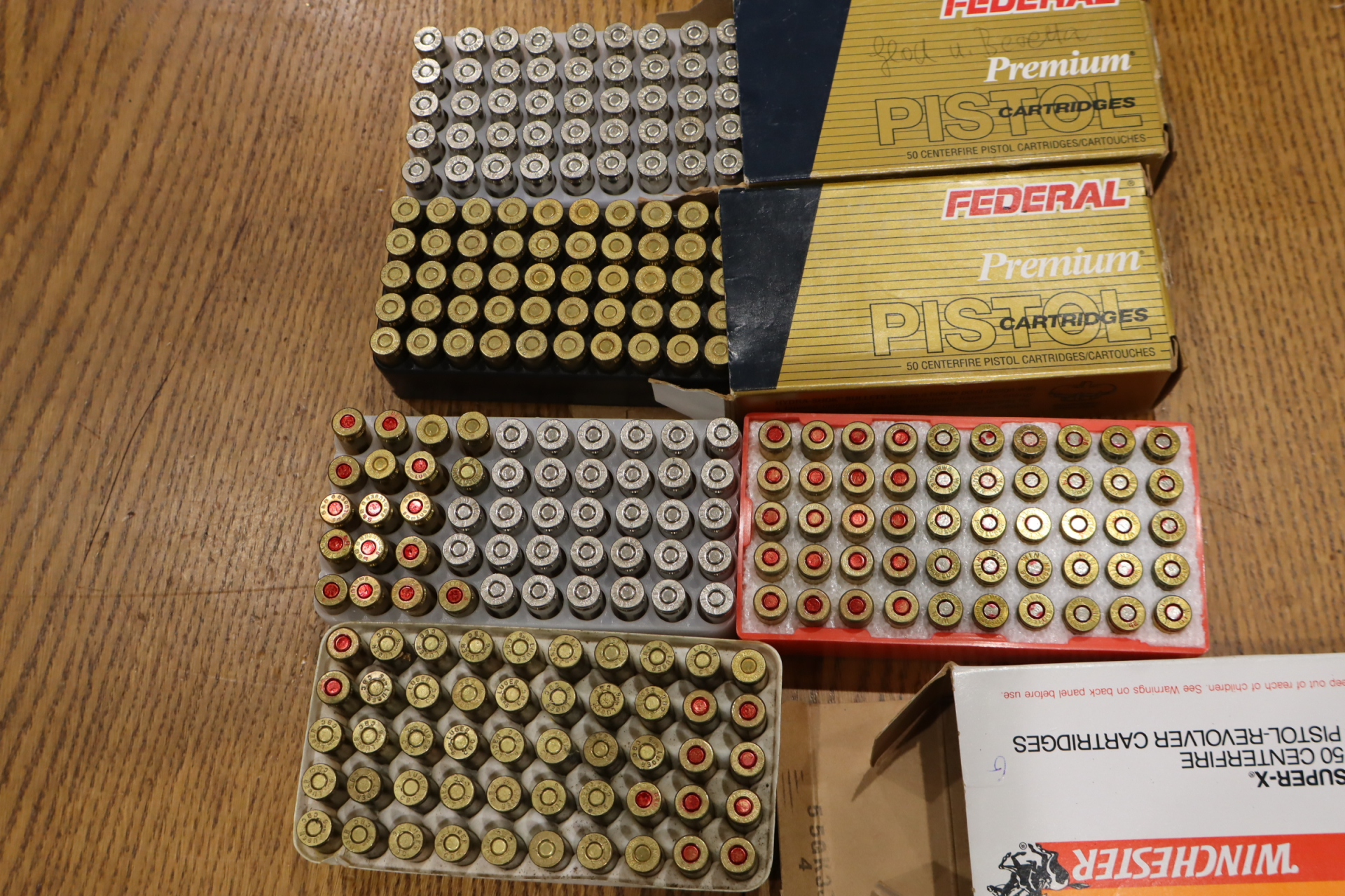 Konvolut ca. 250 Schuss 9 Para diverse – Bild 1