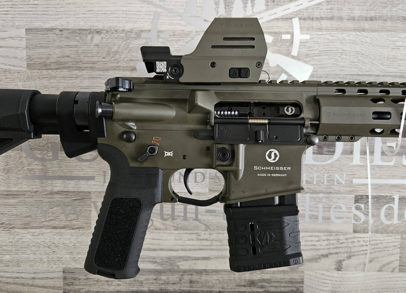 Neuware - Schmeisser AR15 M4FL OD Green 14,5" .223Rem. im Set mit Zieloptik - versandkostenfrei ! – Bild 4